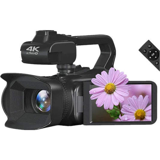 4K 60FPS Digital Video Camera Touch Screen 18X Zoom  64MP Photography Youtube Vlog Camcorder For Tiktok Live Stream Webcam