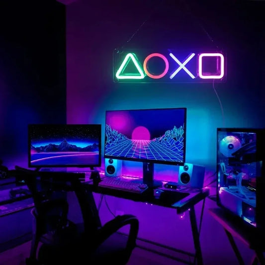 LED Neon Light for Game Room Living Room Teen Gamer Room Decoration